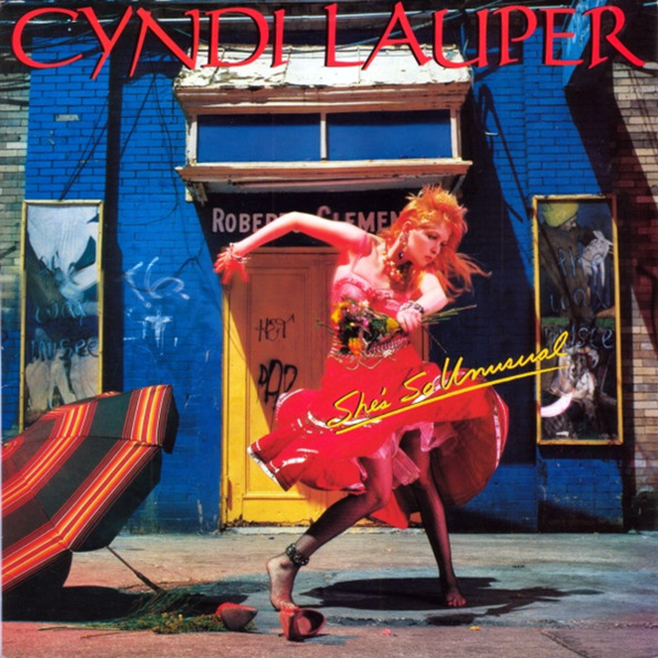 Cyndi Lauper – She's So Unusual Album Cover