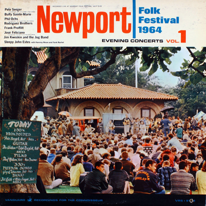 Various Artists – The Newport Folk Festival 1964 - The Evening Concerts Vol. 1 Album Cover