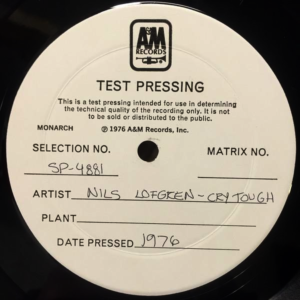 Nils Lofgren - Cry Tough
